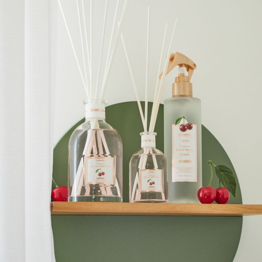 フレグランスリネンスプレーグランデ(サクランボ)/Fragrance Linen
