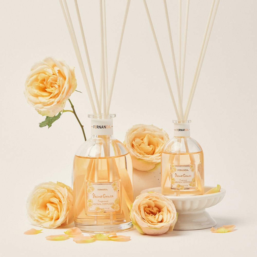 フレグランスアロマディフューザー80ml（シャイングレイス）/Fragrance Aroma Diffuser 80ml (Shine Grace)