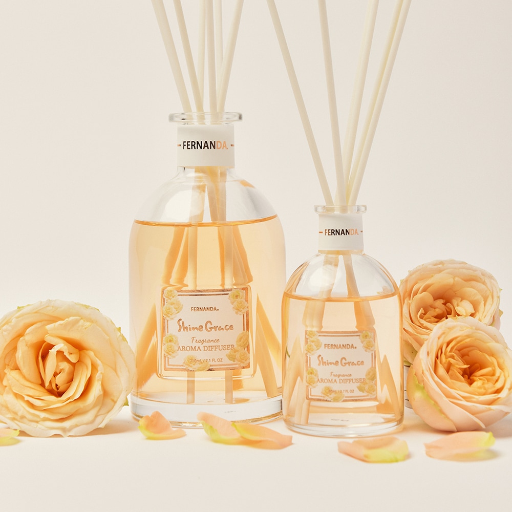 フレグランスアロマディフューザー80ml（シャイングレイス）/Fragrance Aroma Diffuser 80ml (Shine Grace)