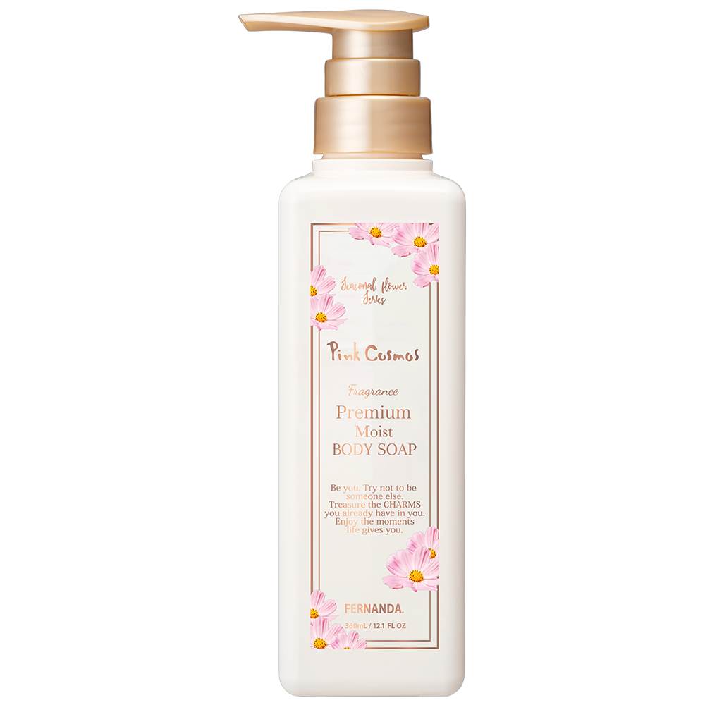 フレグランスプレミアムボディソープ（ピンクコスモス）/Fragrance Premium Body Soap (Pink Cosmos)
