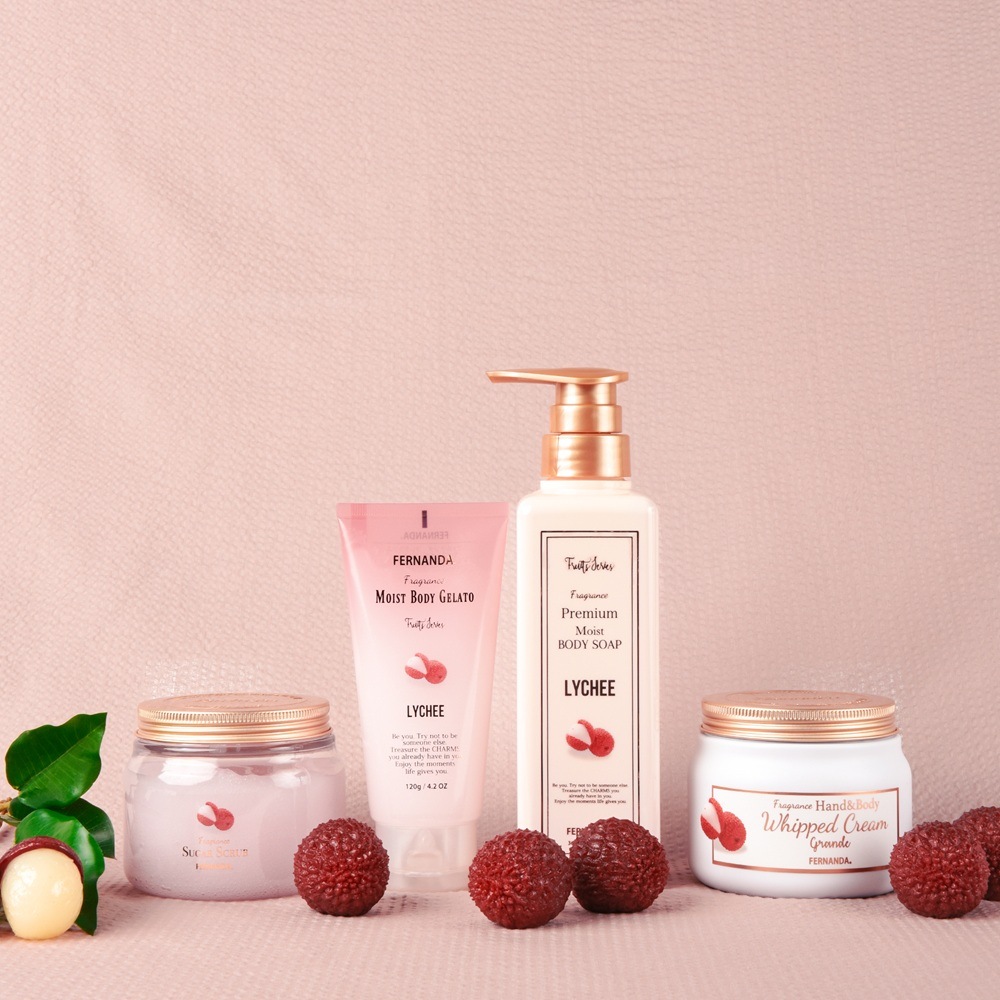 フレグランスハンド＆ボディホイップクリーム グランデ（ライチ）/Fragrance Hand & Body Whipped Cream Grande (Lychee)