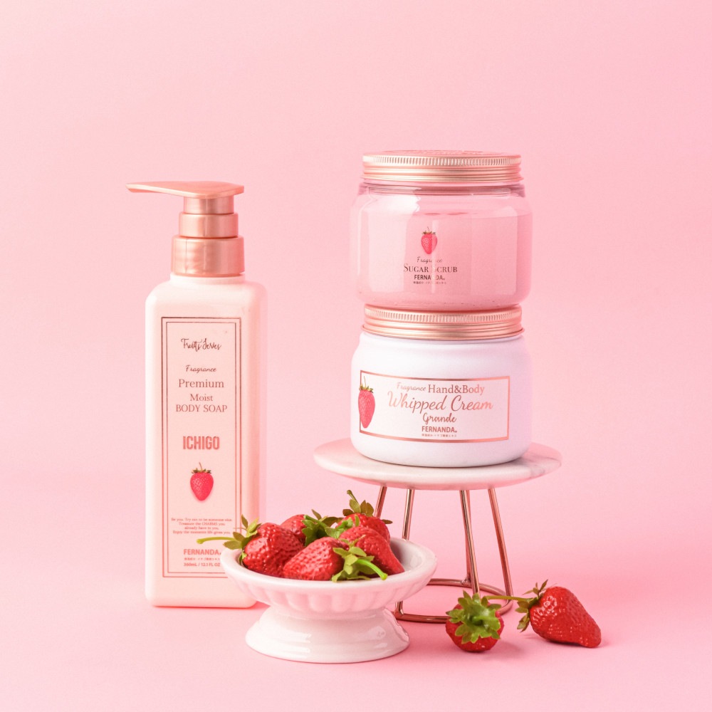 フレグランスプレミアムボディソープ（イチゴ）/Fragrance Premium Body Soap (Ichigo)