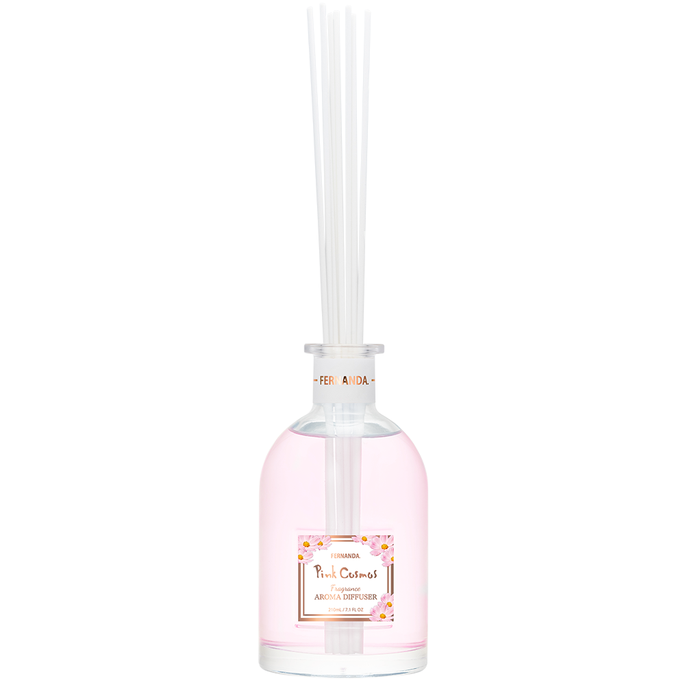 フレグランスアロマディフューザー210ml（ピンクコスモス）/Fragrance Aroma Diffuser 210ml (Pink Cosmos)
