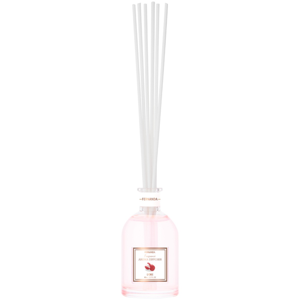 フレグランスアロマディフューザー80ml（ライチ）/Fragrance Aroma Diffuser 80ml (Lychee)