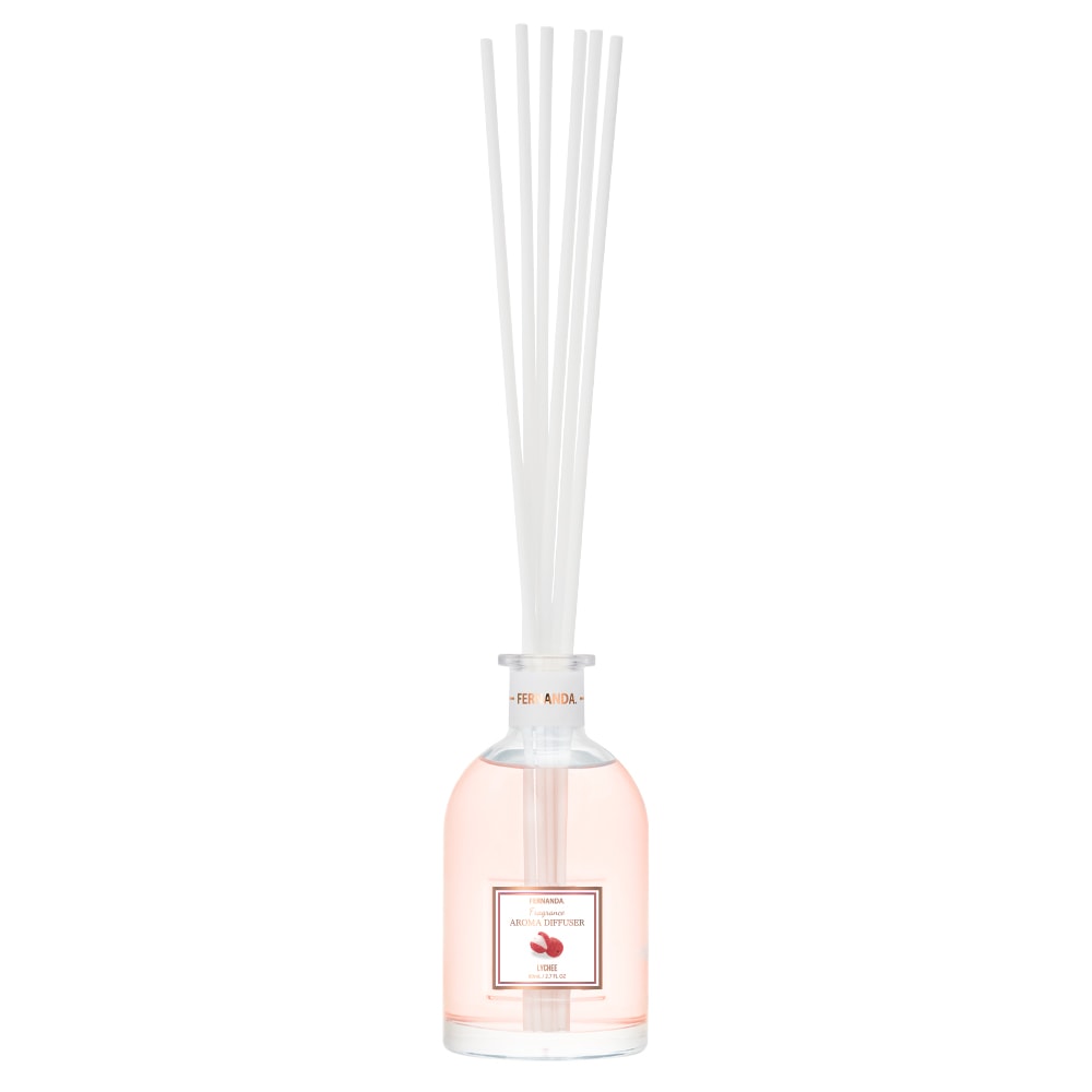フレグランスアロマディフューザー80ml（ライチ）/Fragrance Aroma Diffuser 80ml (Lychee)
