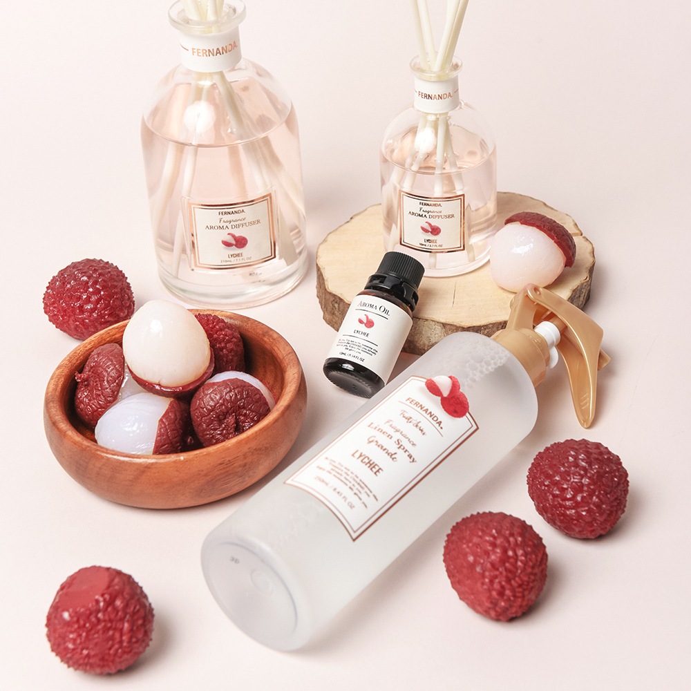 フレグランスアロマディフューザー80ml（ライチ）/Fragrance Aroma