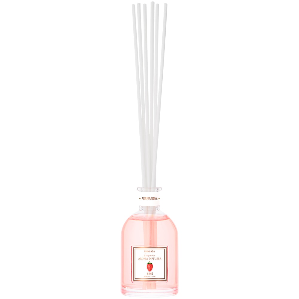 フレグランスアロマディフューザー80ml（イチゴ）/Fragrance Aroma Diffuser 80ml (Ichigo)