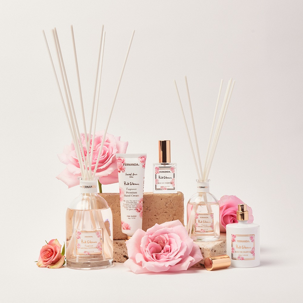 フレグランスアロマディフューザー80ml（ピンクグリム）/Fragrance