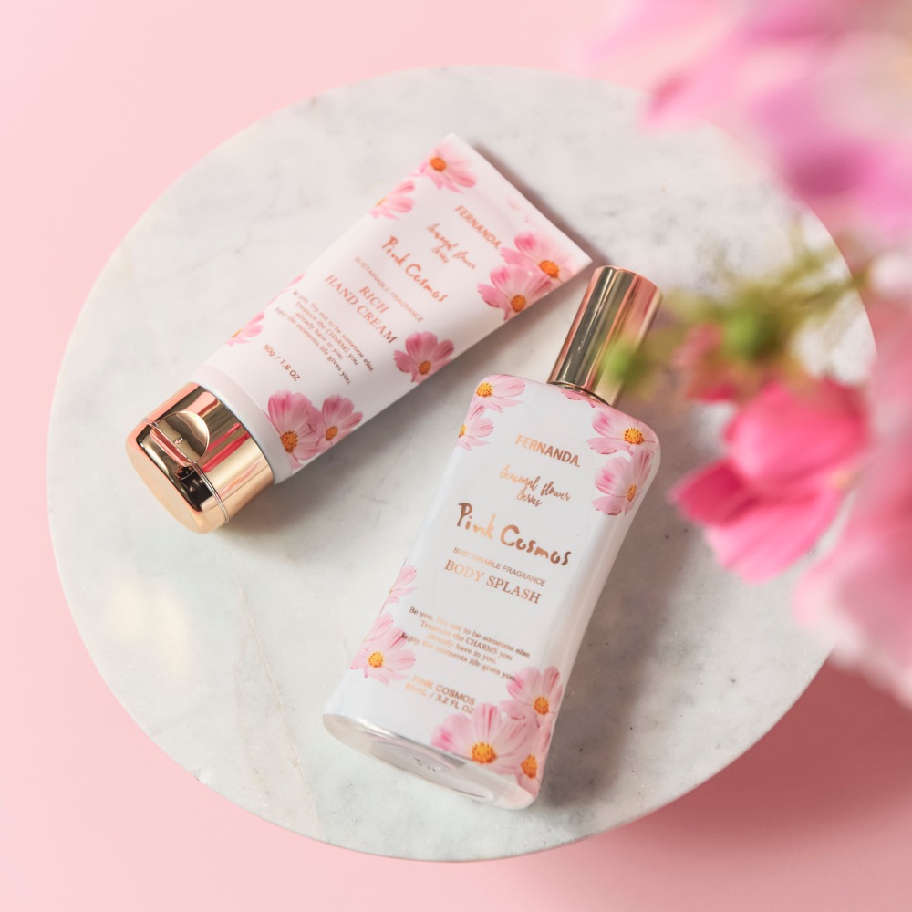 フレグランスリッチハンドクリーム（ピンクコスモス）/Fragrance Rich Hand Cream (Pink Cosmos)