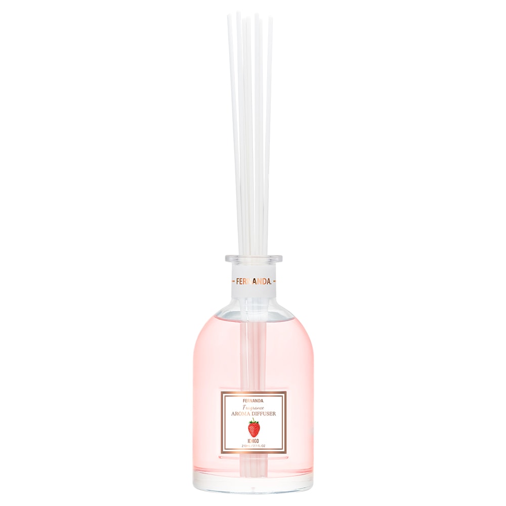 フレグランスアロマディフューザー210ml（イチゴ）/Fragrance Aroma Diffuser 210ml (Ichigo)