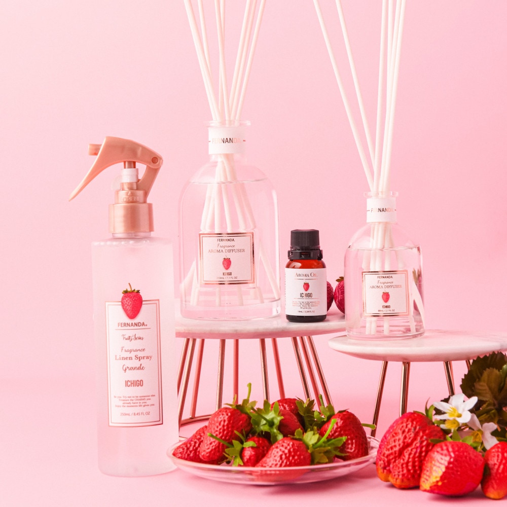 フレグランスリネンスプレーグランデ（イチゴ）/Fragrance Linen Spray