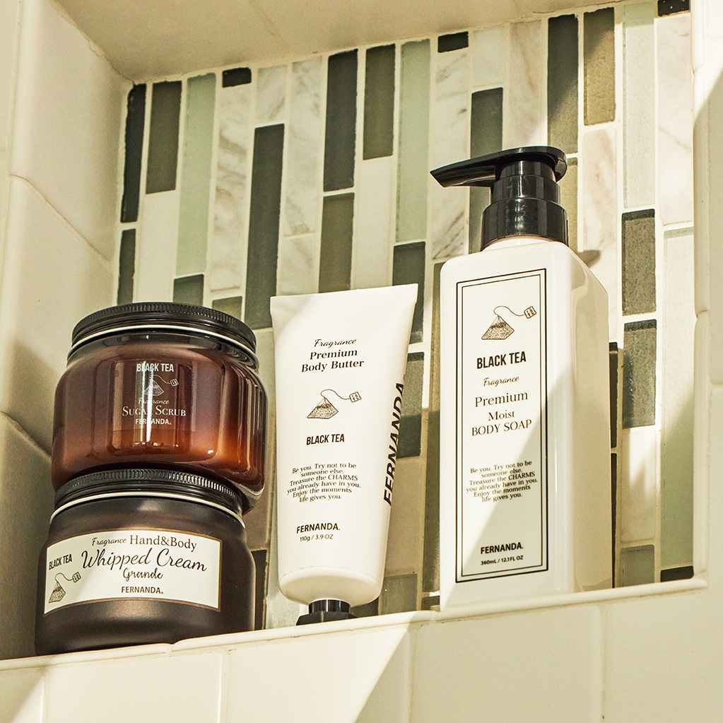 フレグランスプレミアムボディソープ（ブラックティー）/Fragrance Premium Body Soap (Black tea)