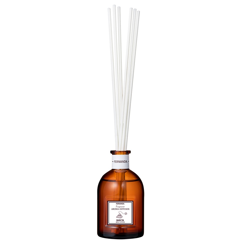 フレグランスアロマディフューザー80ml（ブラックティー）/Fragrance Aroma Diffuser 80ml (Black tea)