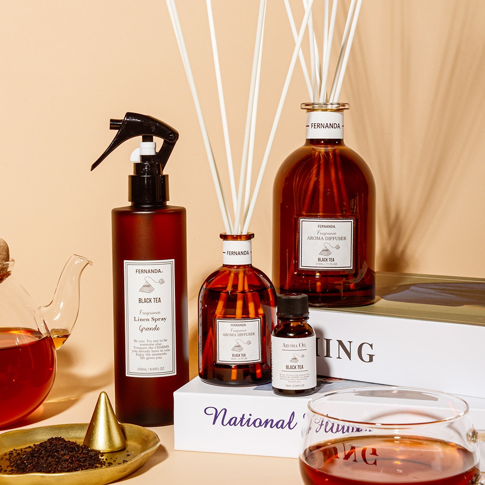 フレグランスアロマディフューザー80ml（ブラックティー）/Fragrance Aroma Diffuser 80ml (Black tea)
