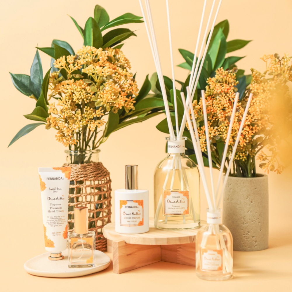 フレグランスアロマディフューザー80ml（オスメアンソス）/Fragrance Aroma Diffuser 80ml (Osme Anthos)