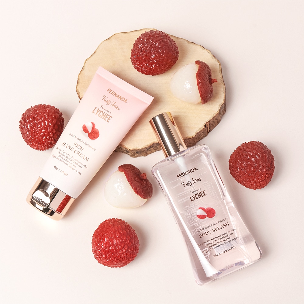 フレグランスリッチハンドクリーム（ライチ）/Fragrance Rich Hand Cream (Lychee)