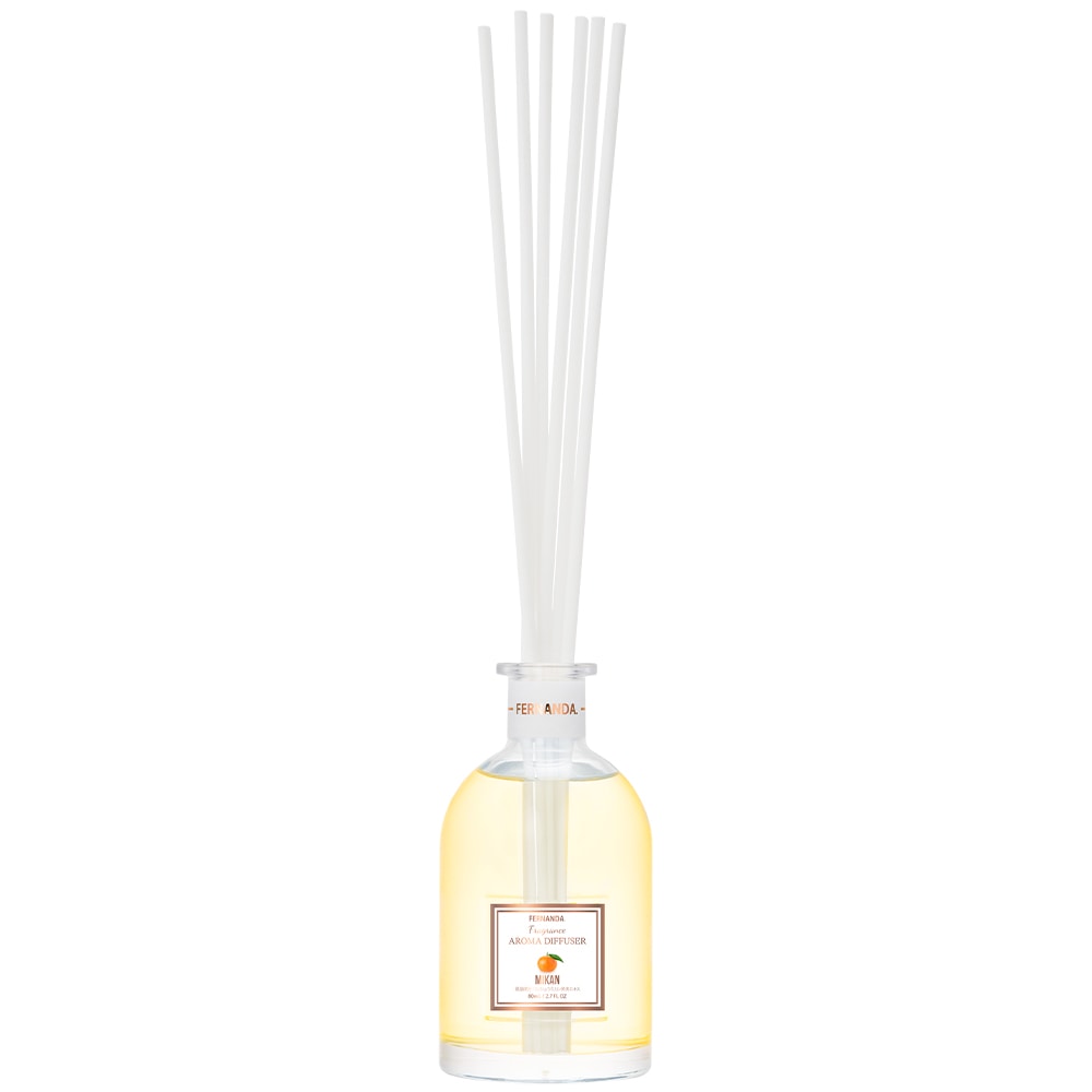 フレグランスアロマディフューザー80ml（ミカン）/Fragrance Aroma Diffuser 80ml (Mikan)