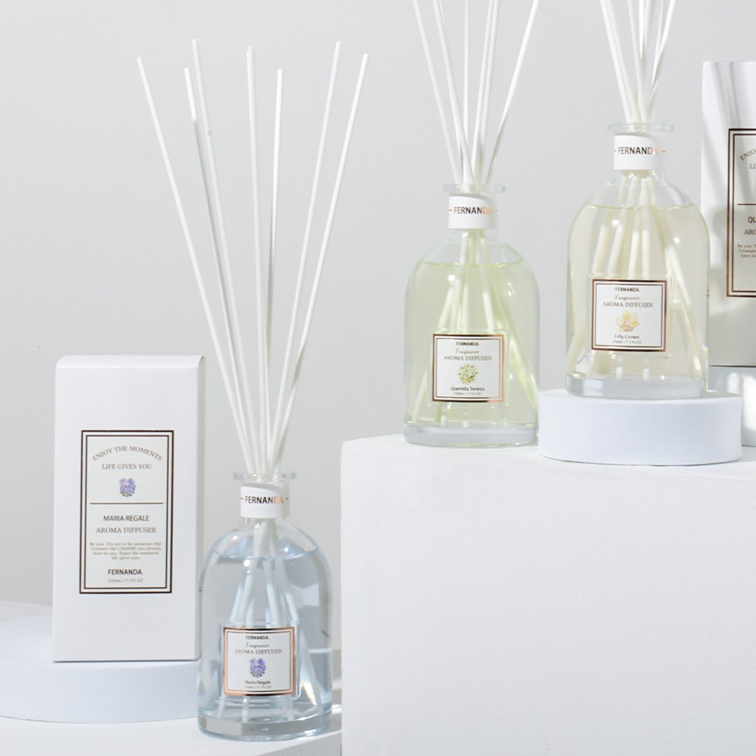 フレグランスアロマディフューザー210ml(マリアリゲル)/Fragrance Aroma Diffuser 210ml(Maria Regale)