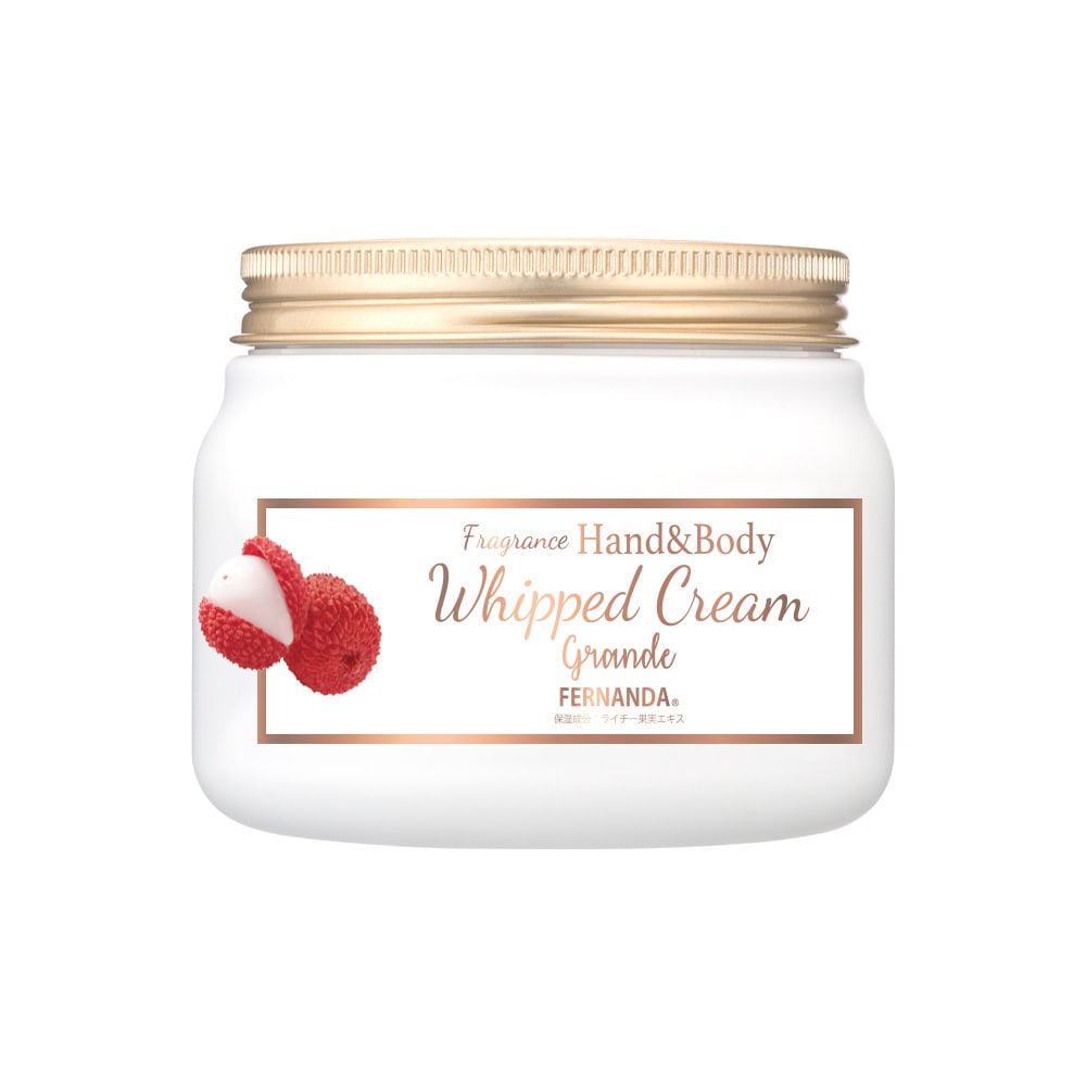 フレグランスハンド＆ボディホイップクリーム グランデ（ライチ）/Fragrance Hand & Body Whipped Cream Grande (Lychee)