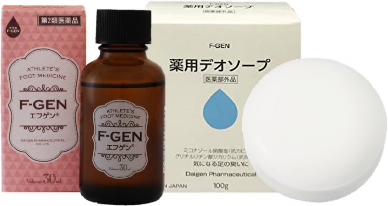 水虫薬エフゲンfor women 30mlサイズと薬用デオソープのセット 【第二類医薬品】