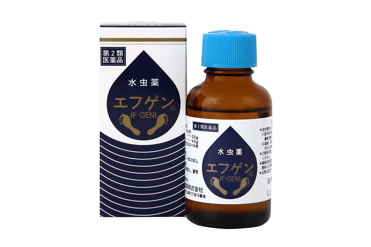 水虫薬エフゲン30mlサイズ
