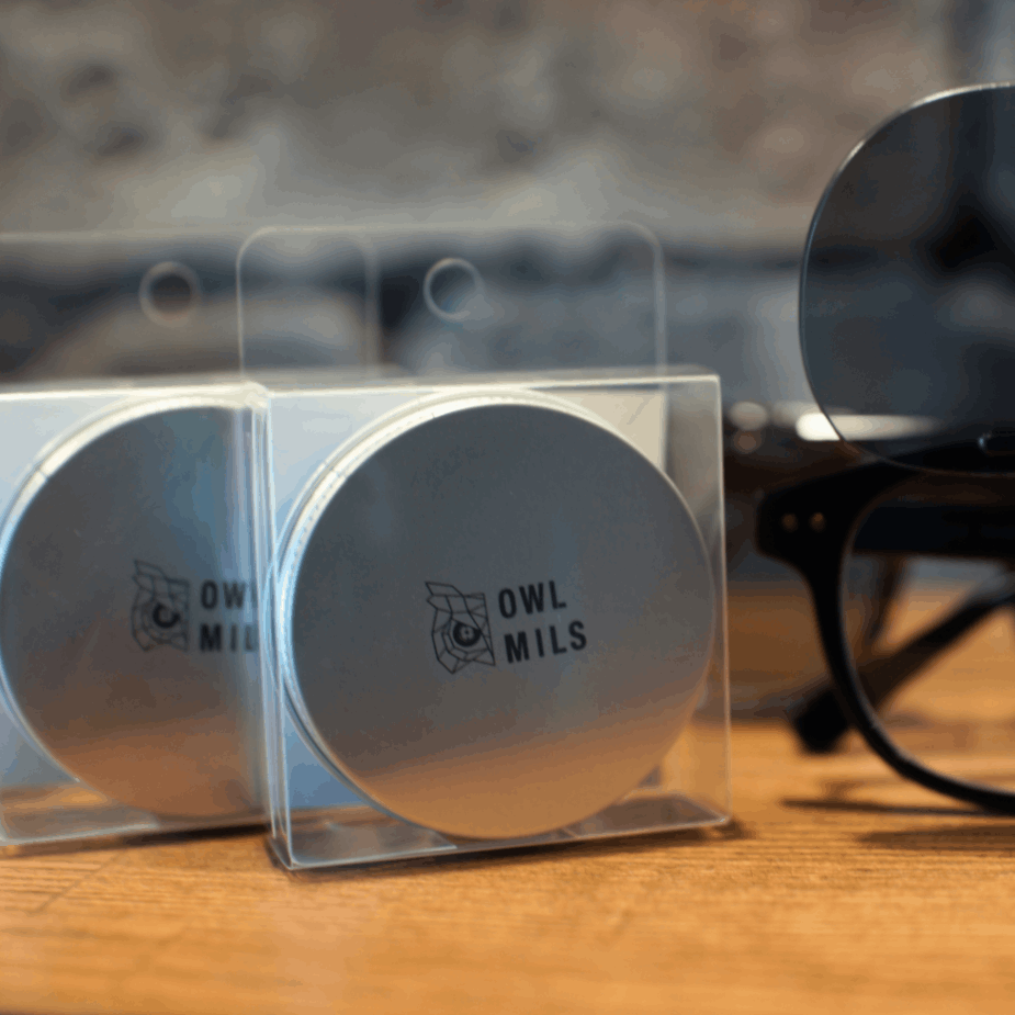 OWL MILS　メガネのくもり止めクロス
