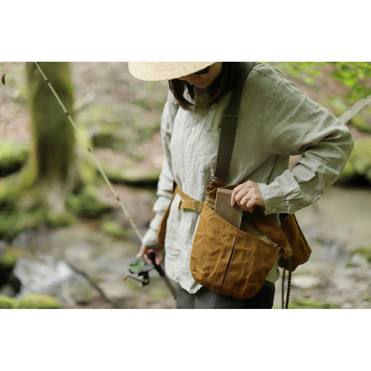 BOL WAXED CANVAS VEST（アフターグロー）