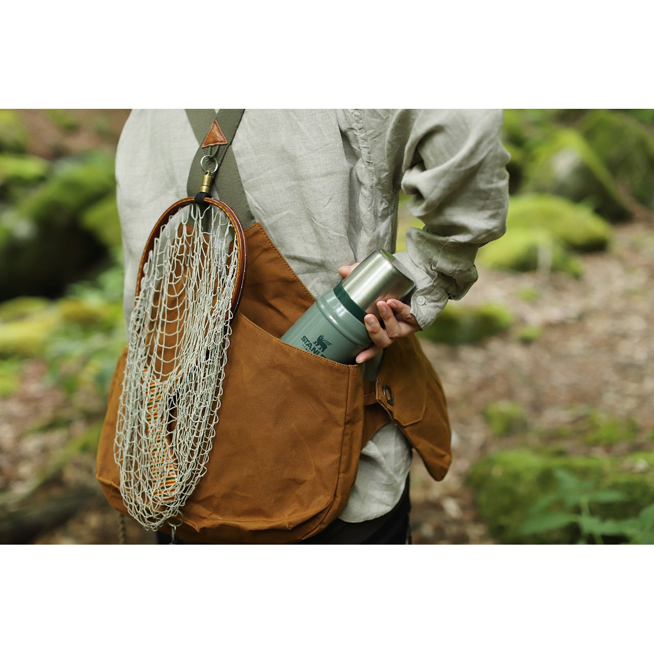 BOL WAXED CANVAS VEST（アフターグロー）