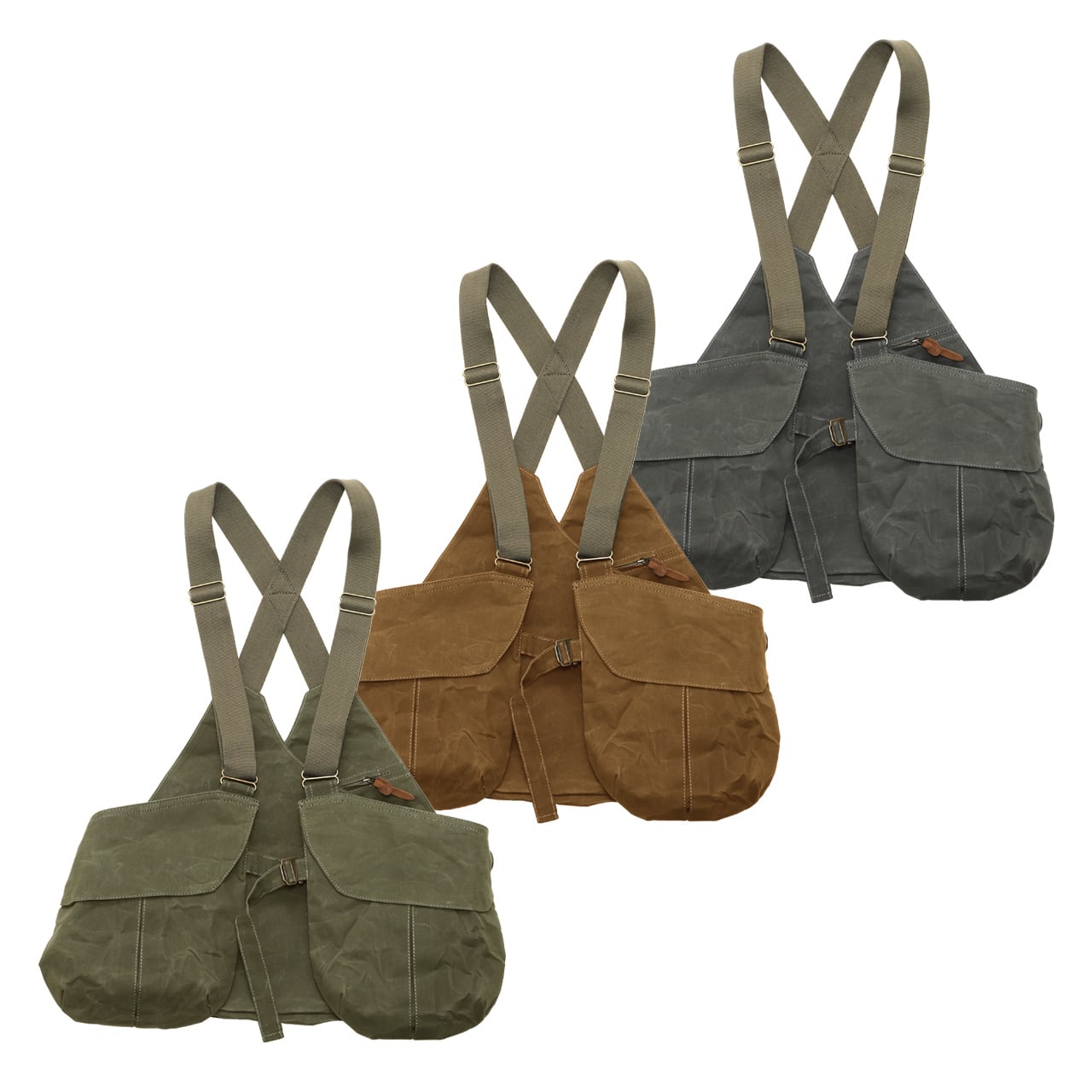 BOL WAXED CANVAS VEST（アフターグロー）