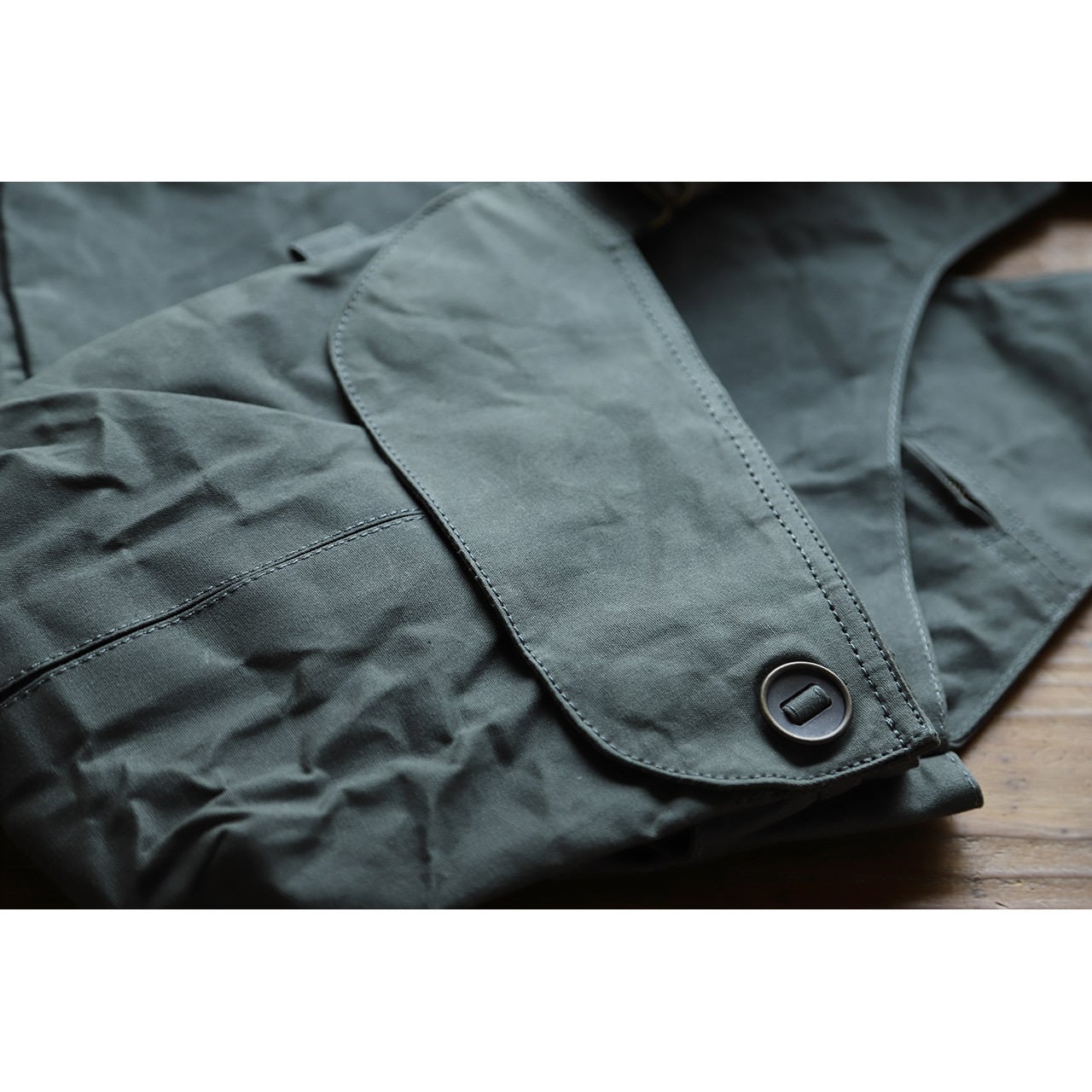 BOL WAXED CANVAS VEST（アフターグロー）