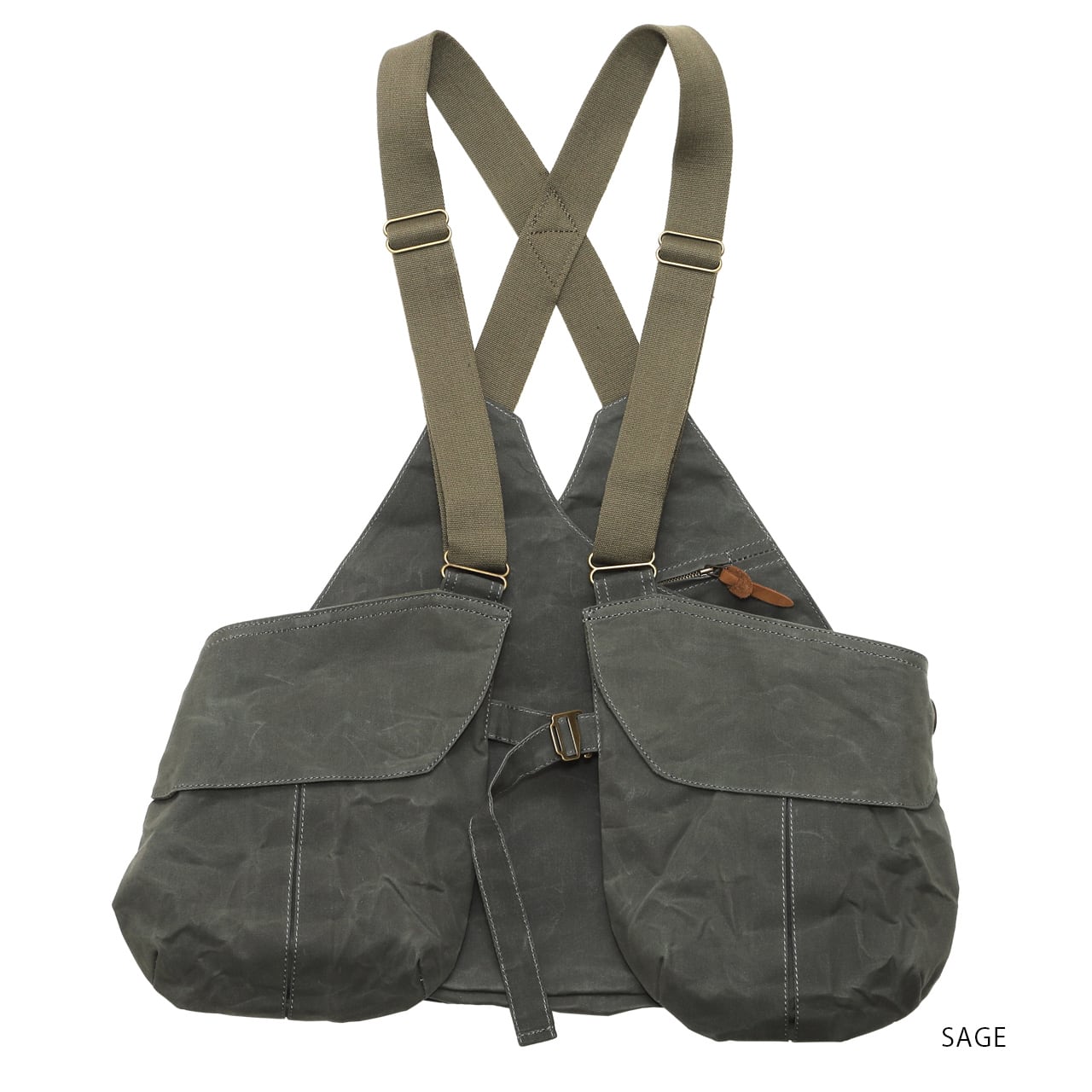 BOL WAXED CANVAS VEST（アフターグロー）