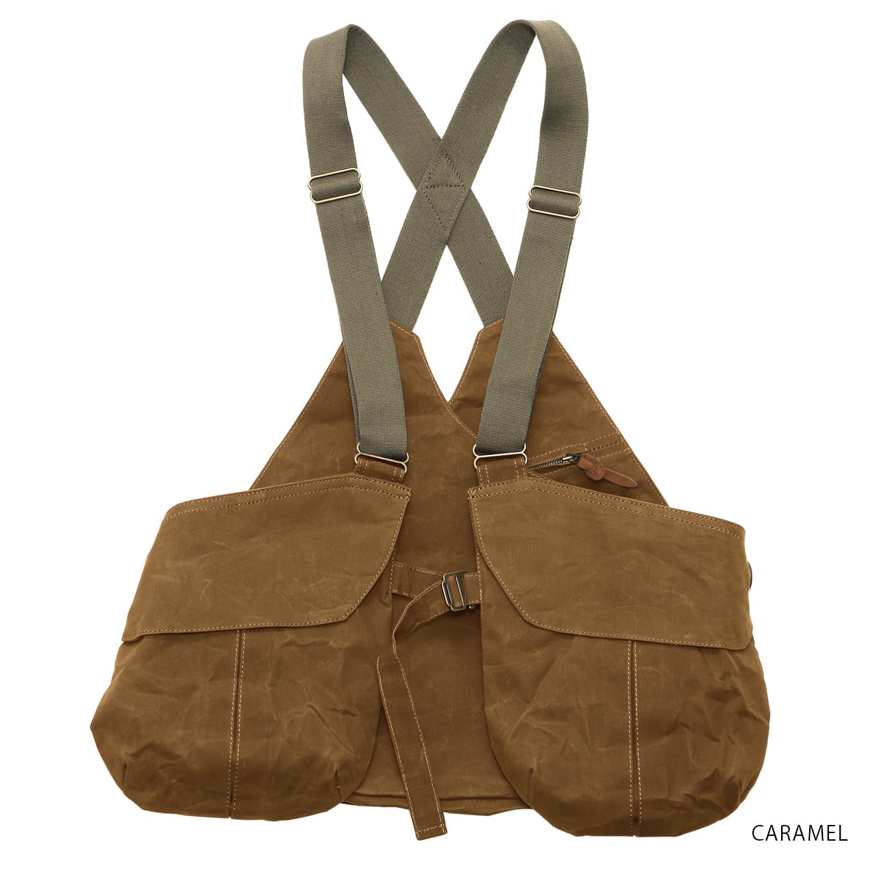 BOL WAXED CANVAS VEST（アフターグロー）