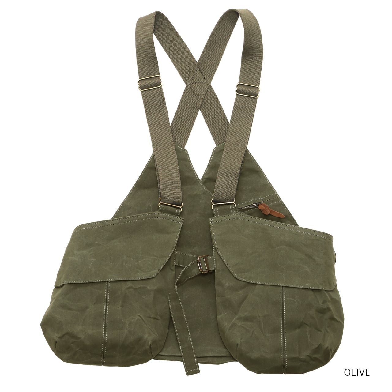 BOL WAXED CANVAS VEST（アフターグロー）