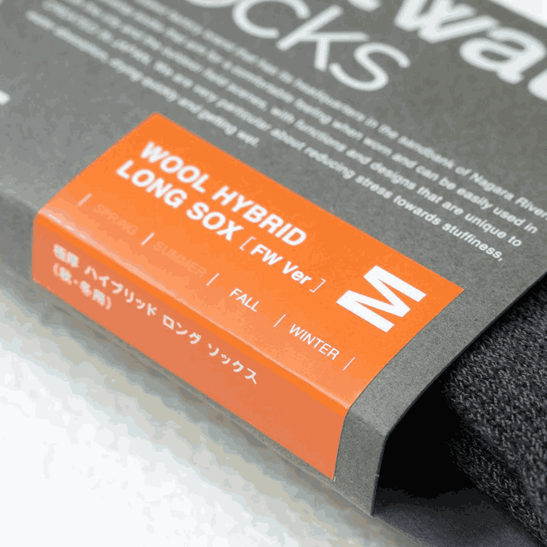 rootwat socks WOOL HYBRID LONG SOX