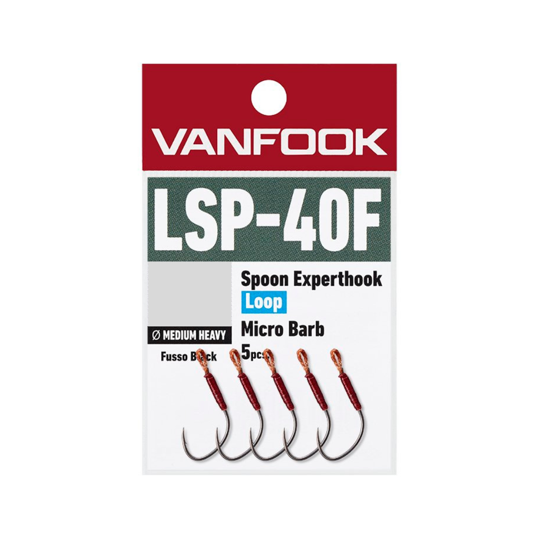 VANFOOK　 LSP-40F Spoon Experthook Loop Micro Barb    ／    スプーンエキスパートループマイクロバーブ