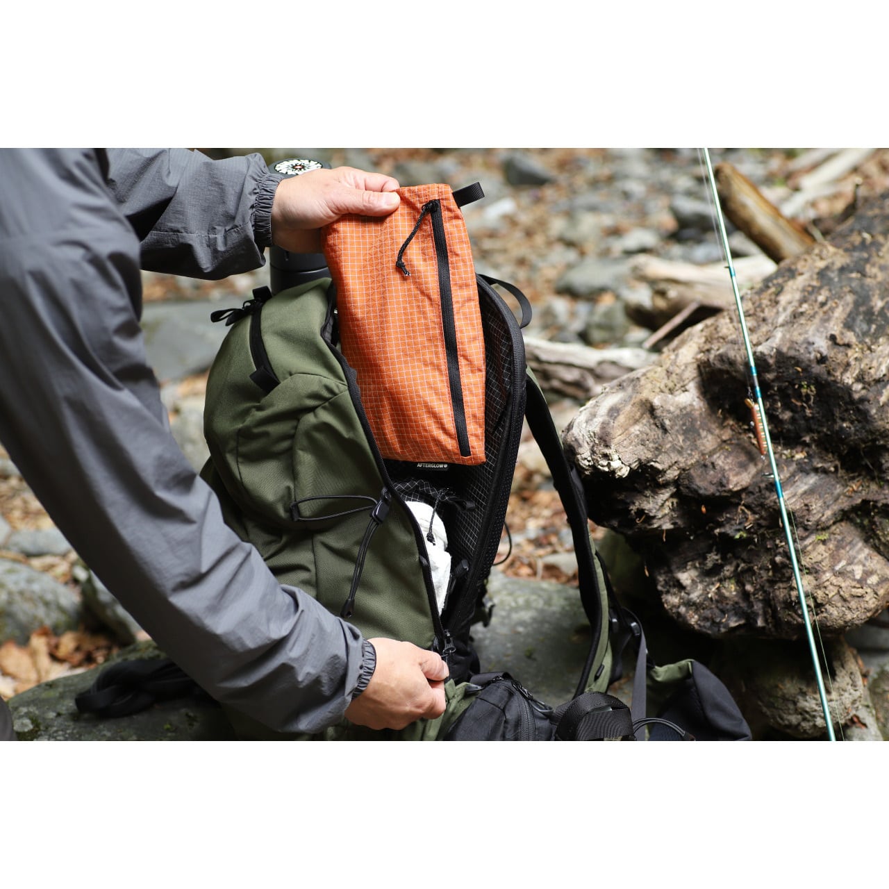 STREAM CHASER BACKPACK（フルセット）（アフターグロー）