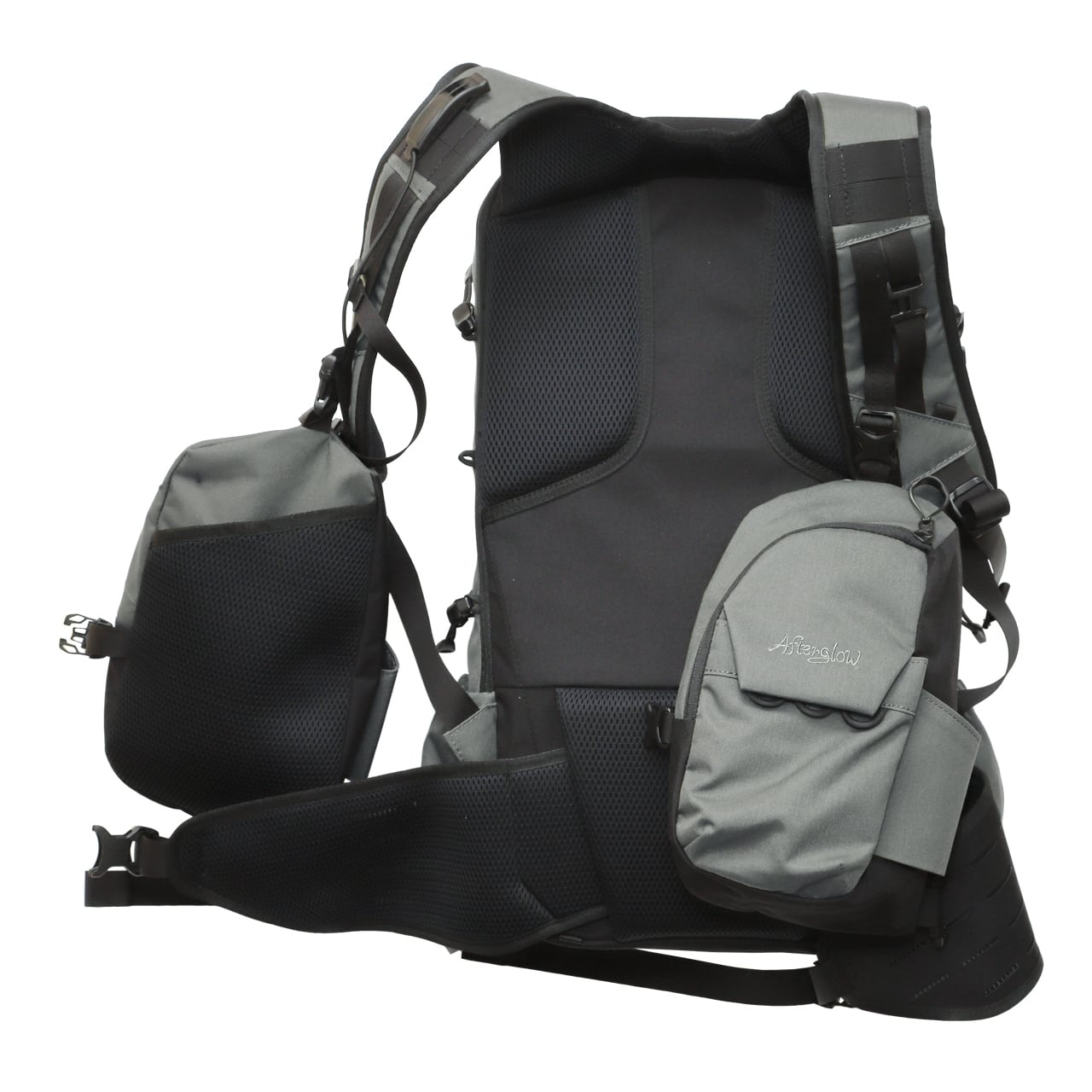 ナイロン製黒緑バックパック STREAM CHASER BACKPACK（フルセット）（アフターグロー） | Afterglow