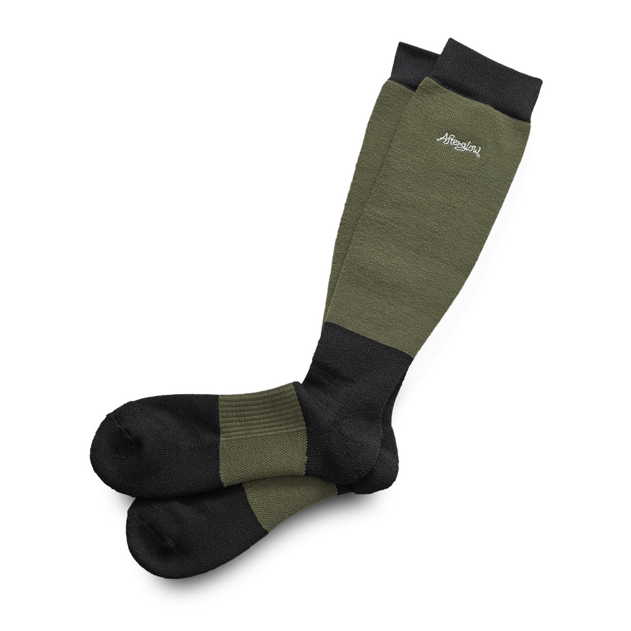 MERINO WOOL LONG SOCKS ALP（アフターグロー）