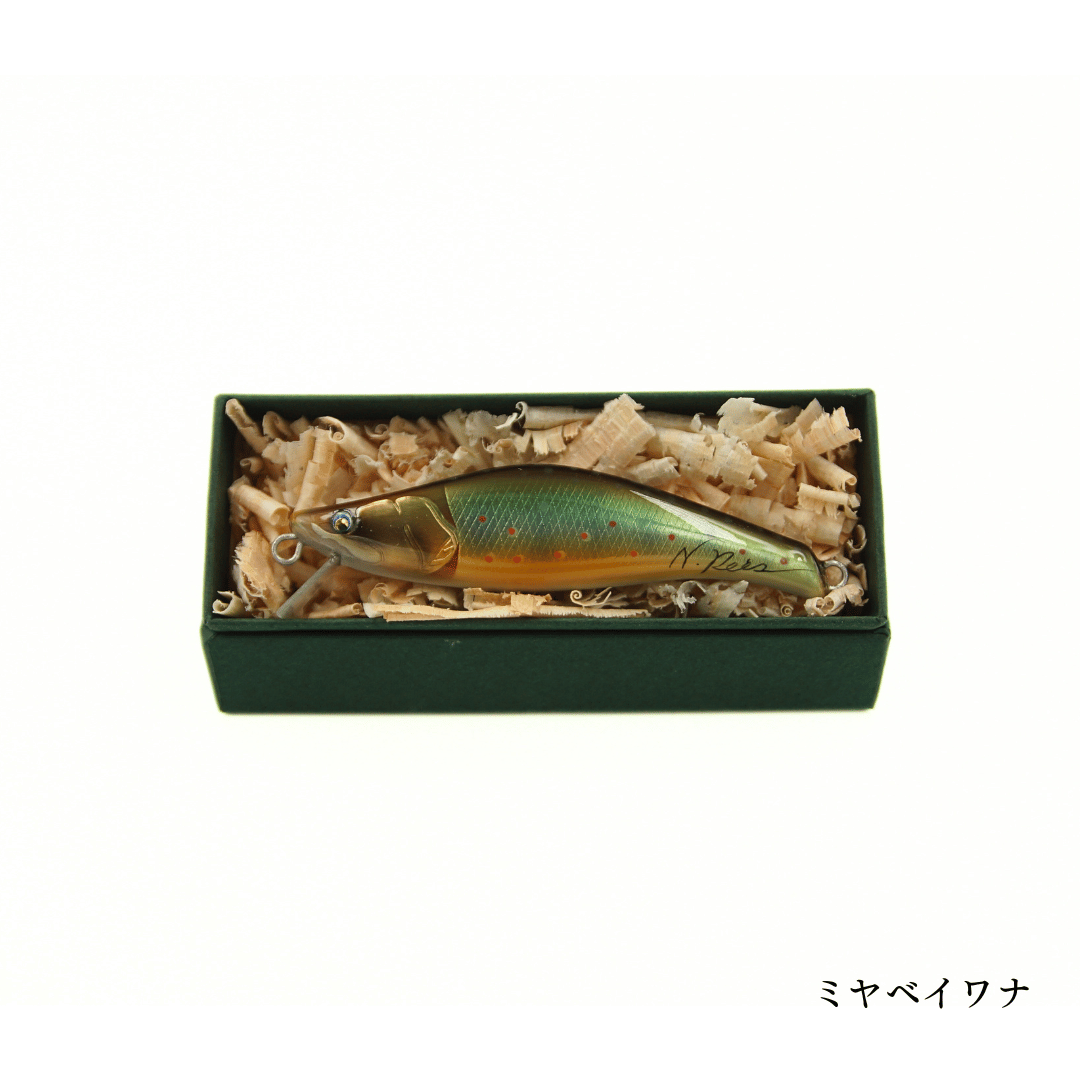【5/10在庫販売】麗'sミノー75S ミヤベイワナ（麗's Lure Craft）