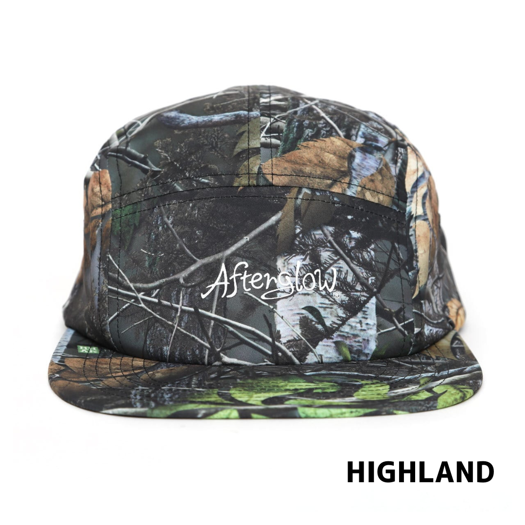 5PANEL CAP MHAK CAMO （アフターグロー）