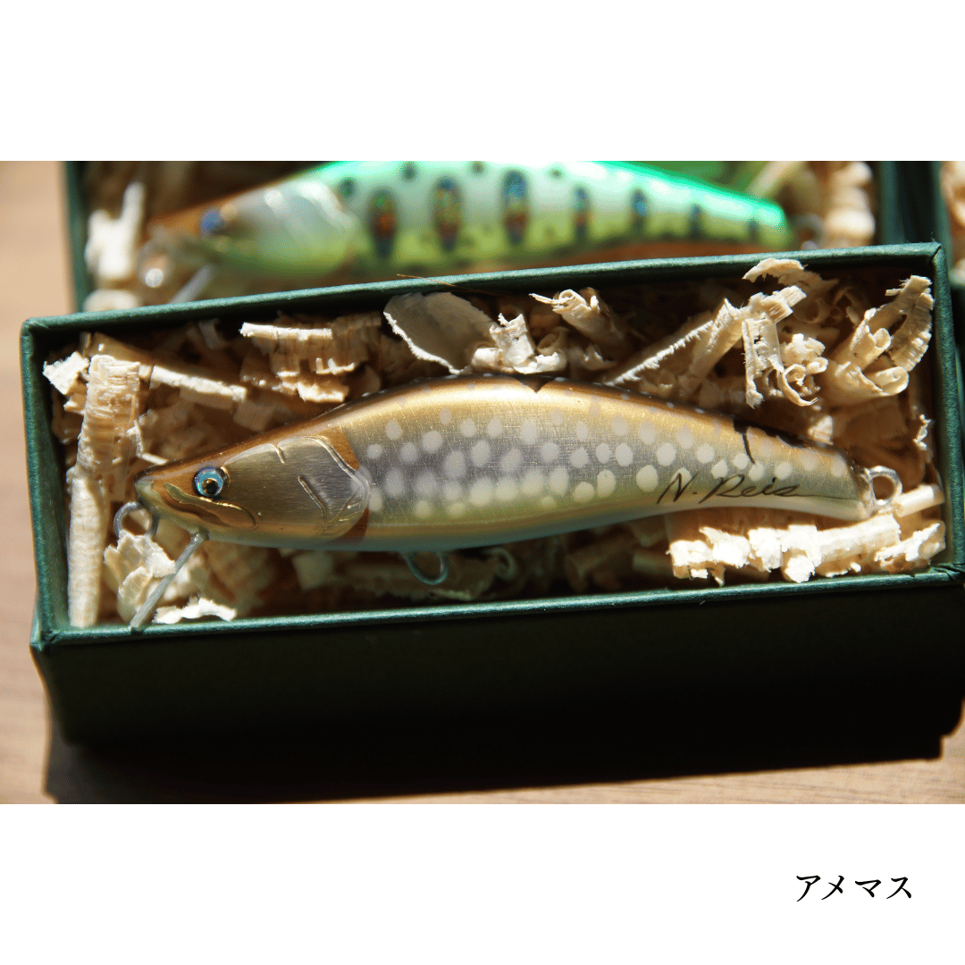 【5/10在庫販売】麗'sミノー75S　アメマス（麗's Lure Craft）