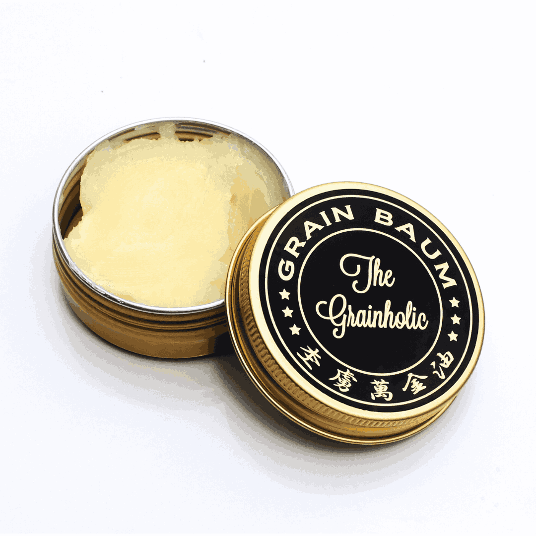 Grainholic　GRAIN BAUM  杢虜萬金油　/　グレインバウム（メンテナンスワックス）