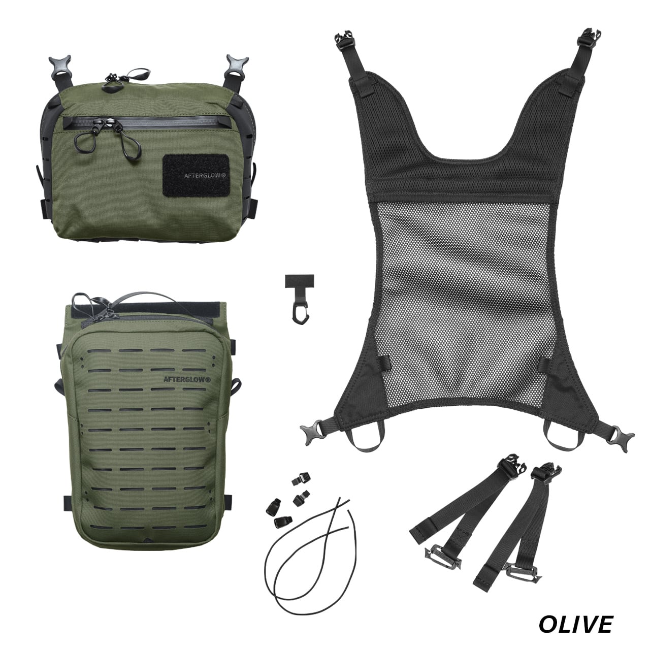ORGANIZER CHEST RIG SET（アフターグロー）