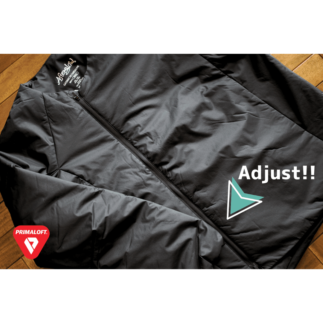 GASMACHI CARDIGAN（アフターグロー）