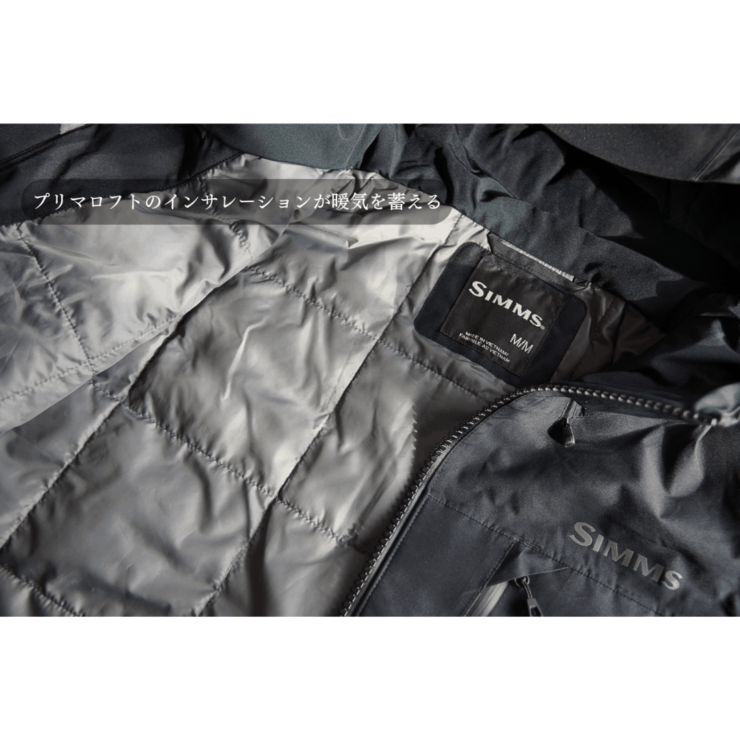 Bulkley Jacket（シムス） | SIMMS(シムス) | Fishing Gear Monochrome