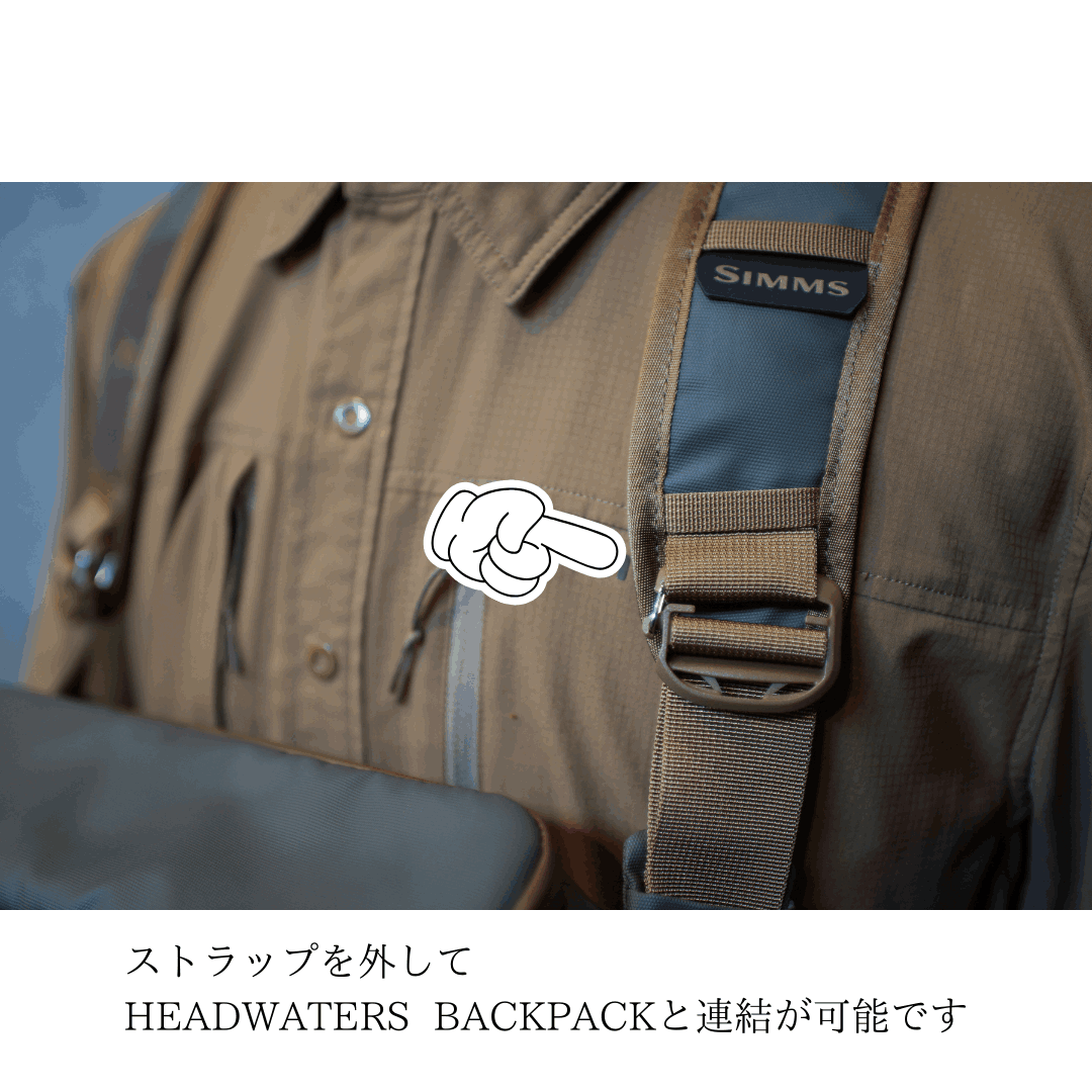 Headwaters Chest Pack（シムス） | SIMMS(シムス) | Fishing Gear