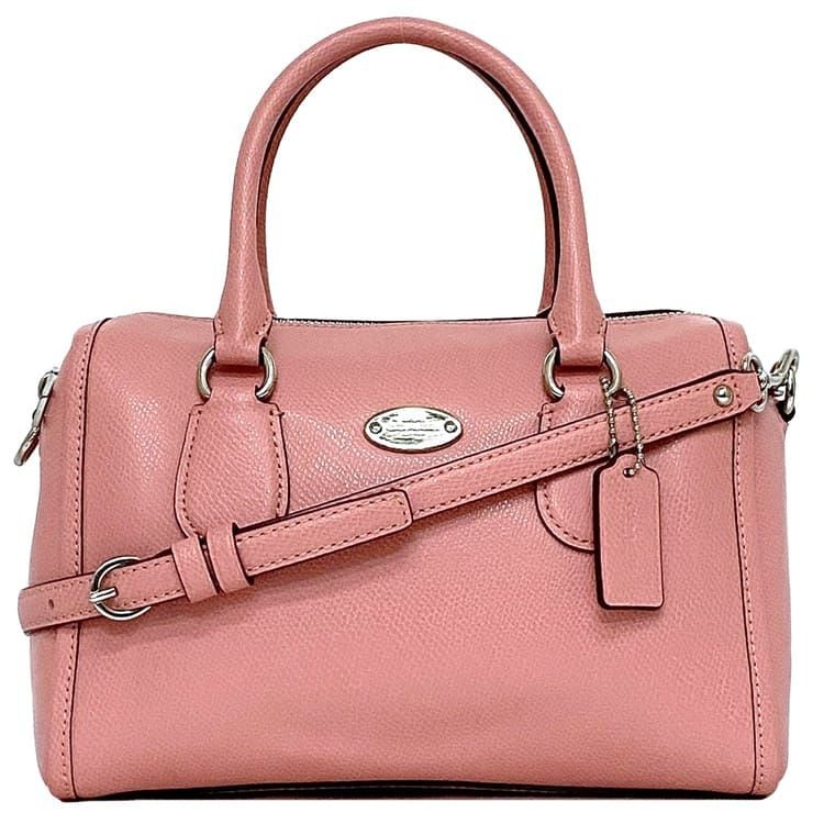 COACH ショルダーバッグ ハンドバッグ ピンク 人気 ミニエマ サッシェル コーチ ショルダーバッグ ピンク （COACH(コーチ