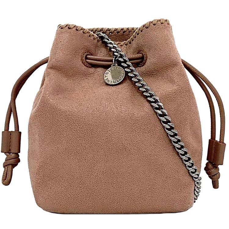 Stella McCartney フェイクレザー チェーン ショルダーバッグ STELLA MCCARTNEY*フェイクレザー ショルダーバッグ チェーン付