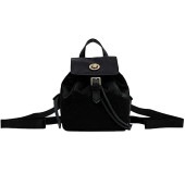 ヴェルサーチ ミニリュック ec-22923 ブラック メデューサ 1013792 1A02155 未使用 美品 ナイロン レザー Sランク VERSACE フラップ 黒 新品 ロゴ 金具 ミニ リュ