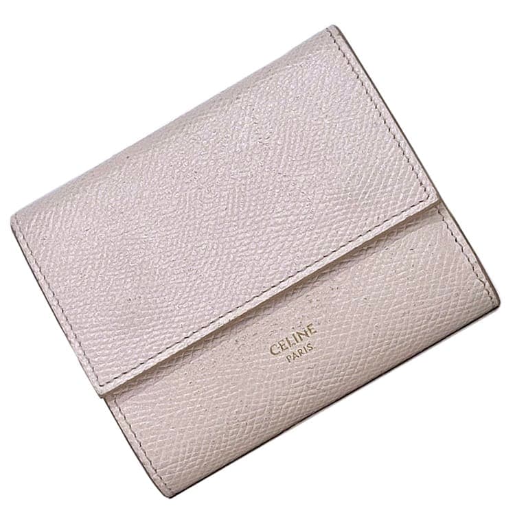 CELINE グレー 二つ折り財布